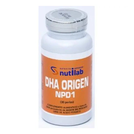 Nutilab DHA Origen Npd 1000 30 caps