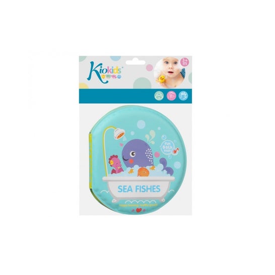 Kiokids Libro de Baño Sea Fishes 1ud