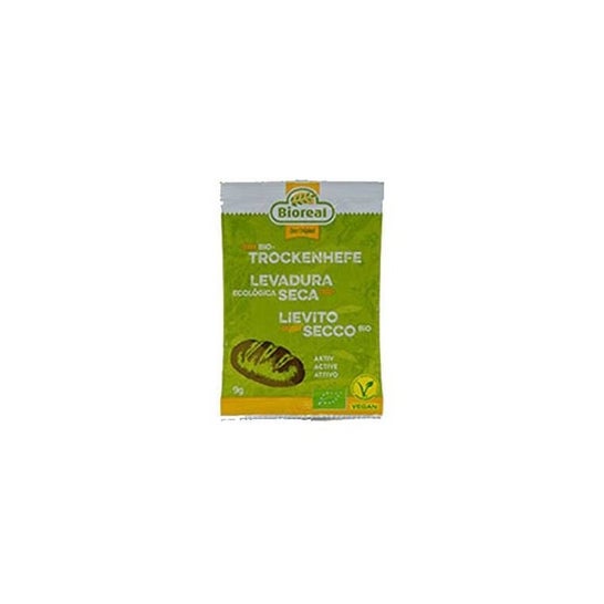 Bioreal Levadura Seca Activa sin Gluten Bio 5x9g