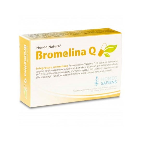 Homeo Sapiens Bromelina Q Mondo Natura 30comp