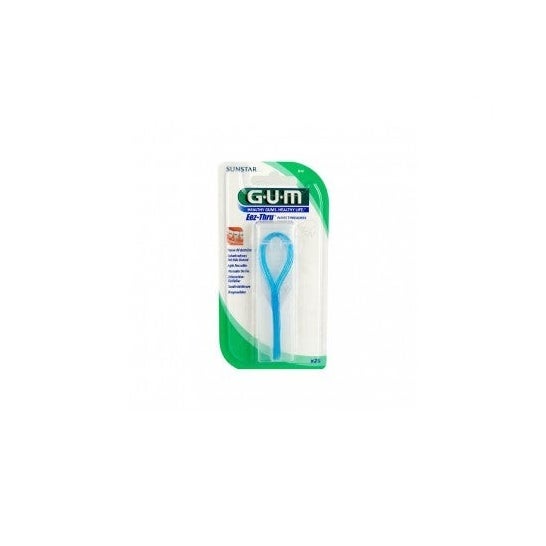GUM® enhebrador 840 seda dental 25uds