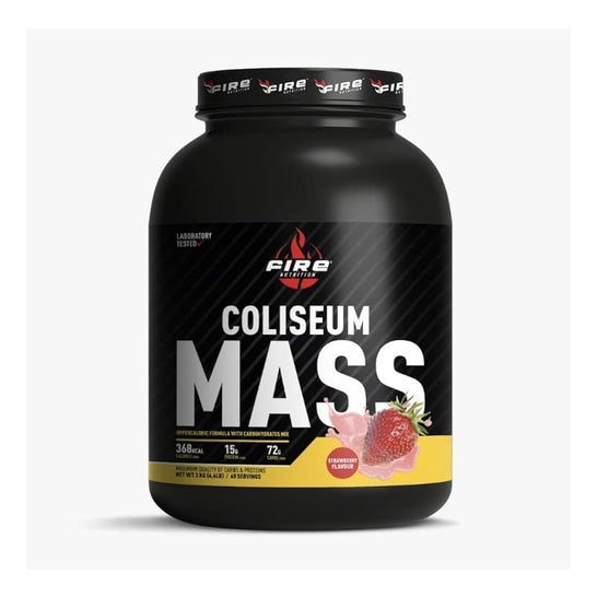 Fire Nutrition Coliseum Mass Gainer Strawberry 3 kg