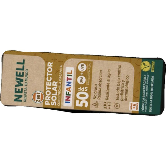 Newell Spray Solar Infantil SPF50 Citronella 100ml