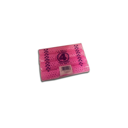 Eurostil Bucles Rosa Nº 4 12uds