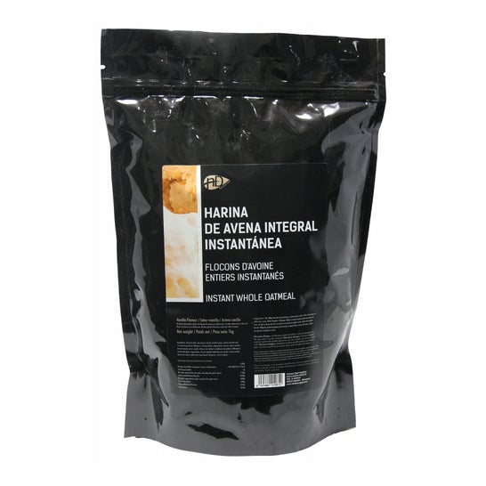 Natural Diet Harina de Avena Integral Instantánea Vainilla 1000 g