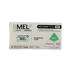8:MEL+ Melatonina 1mg 30comp