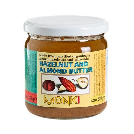 Monki Crema de Avellanas y Almendras Bio 330 g