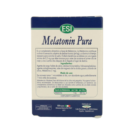 Esi Melatonin Pura 1.9mg 30tabs