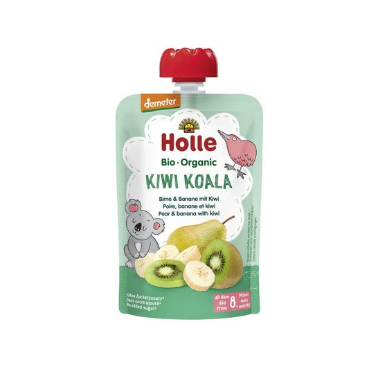 Holle Smoothie Pera Plátano Kiwi +8M 90g