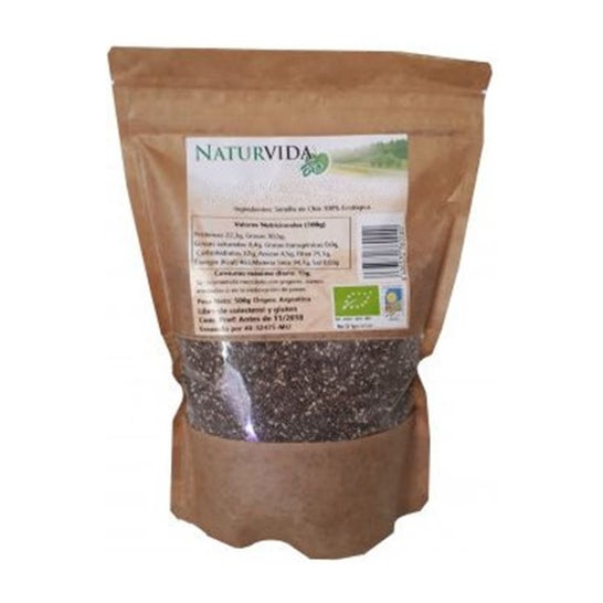 Naturvida Chía Semillas Bio Eco 400 g