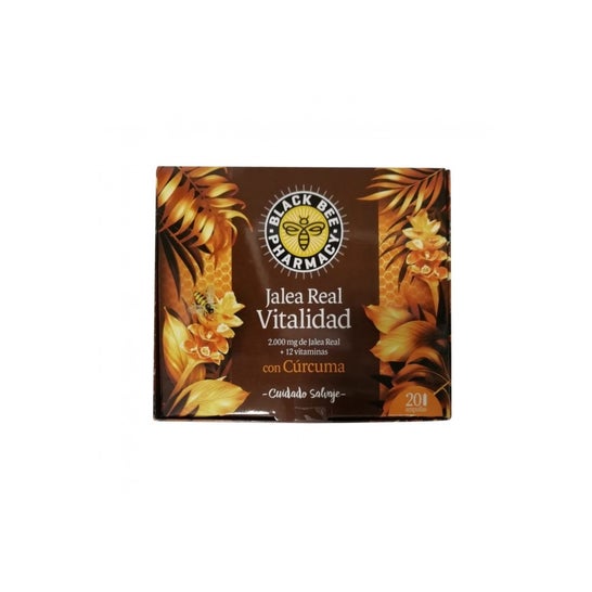 Black Bee Vitalidad 20 Ampollas