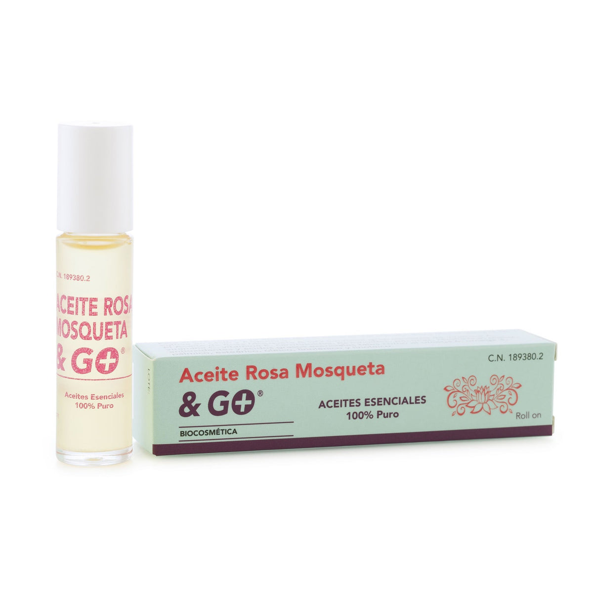 & Go Aceite Rosa Mosqueta Roll On 15ml