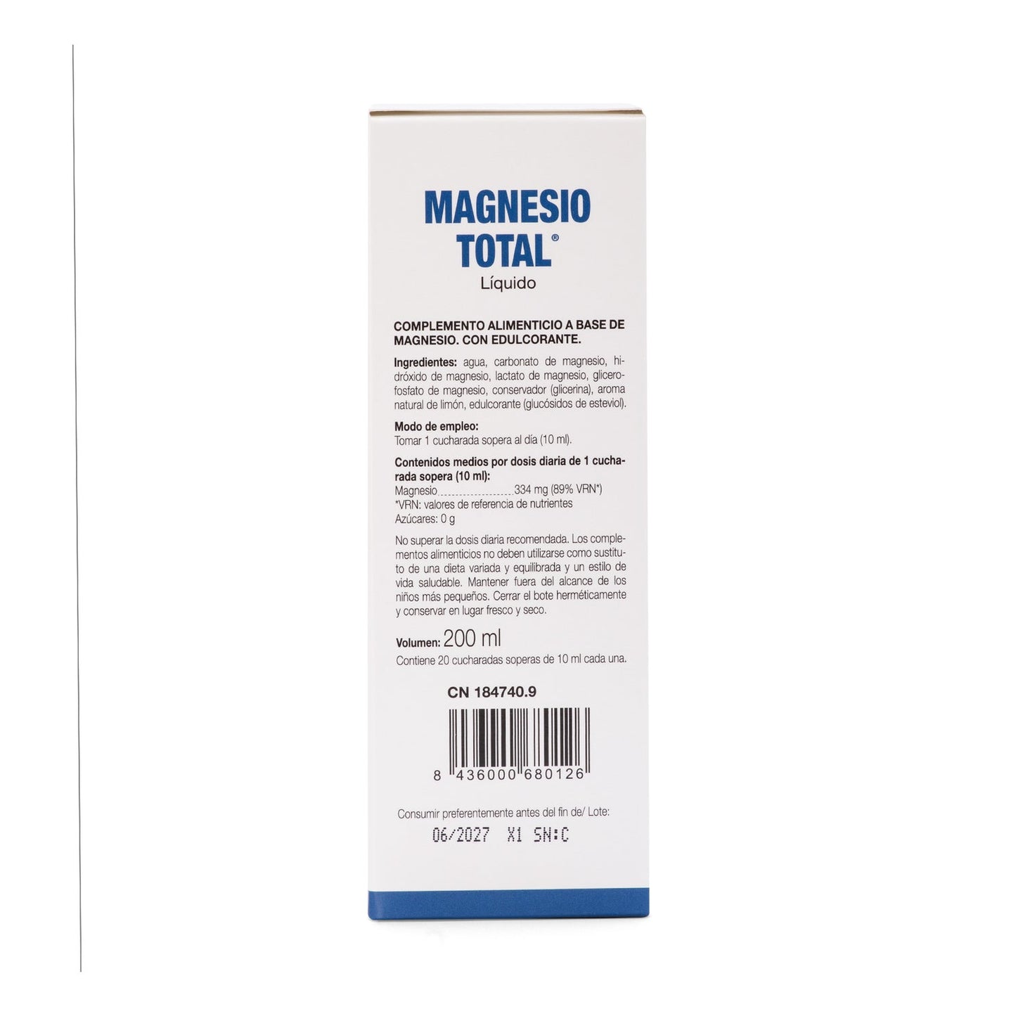 Ana Maria Lajusticia Magnesio Total sabor limón 200ml