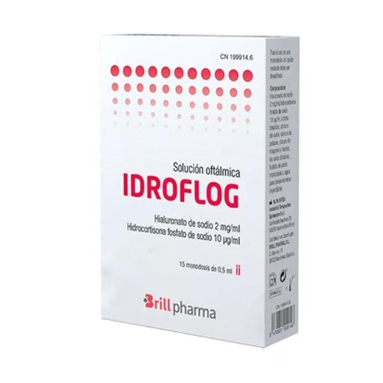 Idroflog Solución Oftálmica 15x0,5ml