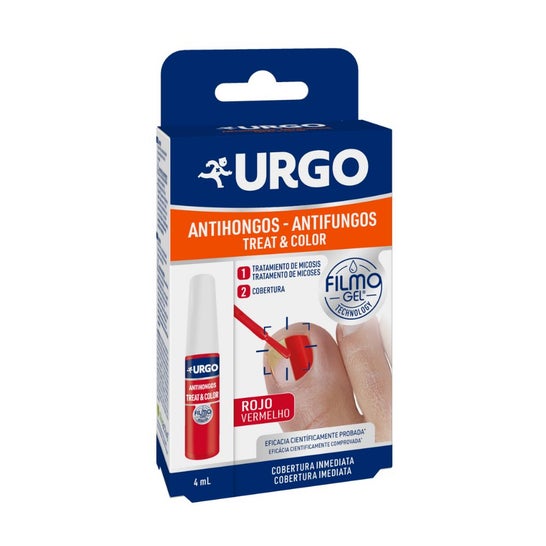 Urgo Treat & Color Antihongos Filmogel Rojo 4 ml