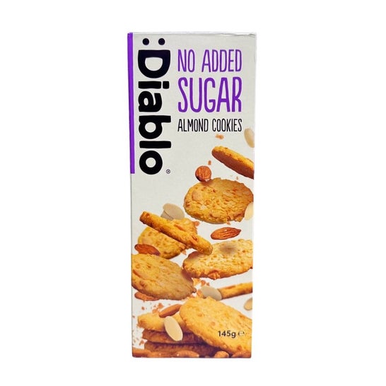:Diablo Almond Cookies No Added Sugar 145 g