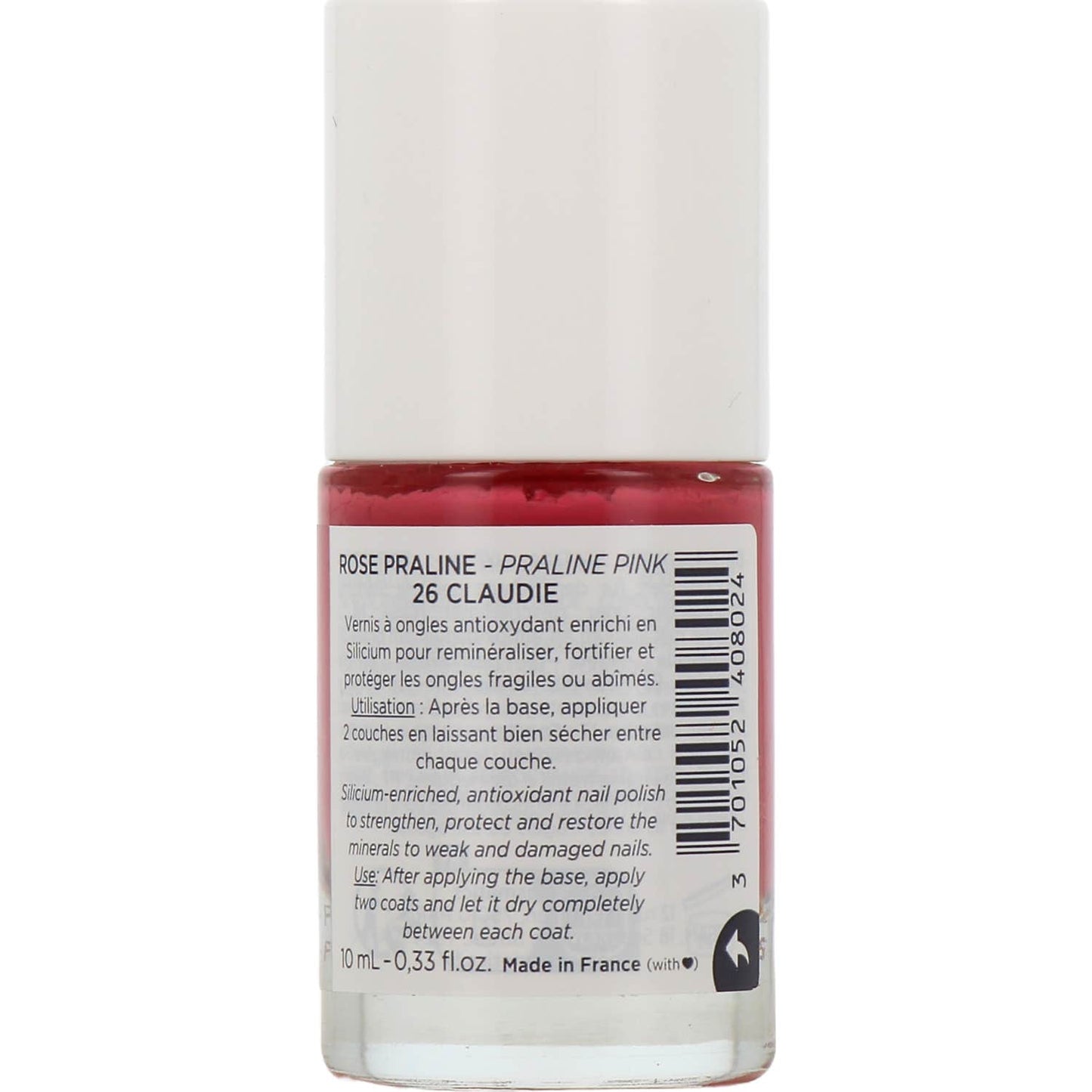 Même Silicium & Antioxidants Esmalte Rosa Praline 26 Claudie 10 ml