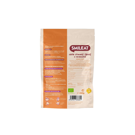 Smileat Mix Ecológico de Frutos Secos y Cacahuete 200g
