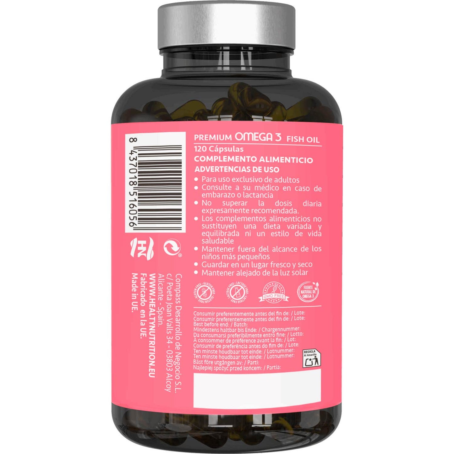 HN Nutrition Omega 3 Premium 120caps
