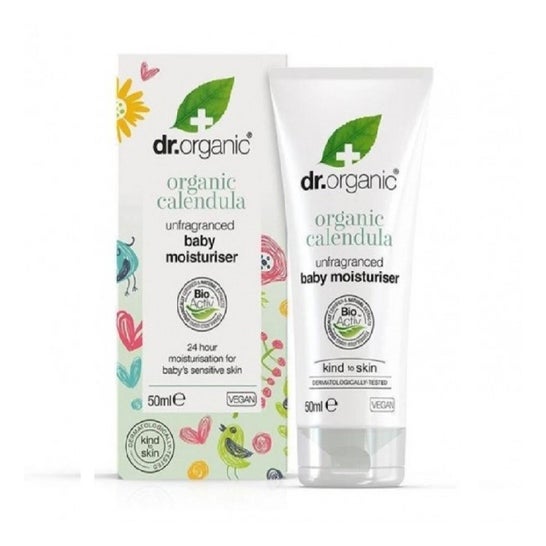 Dr. Organic Crema Hidratante Bebé Caléndula 50ml