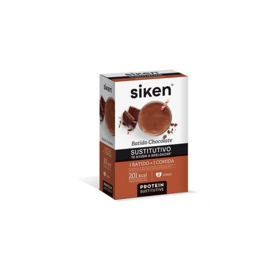Siken Sustitutive Batido Chocolate 6 S
