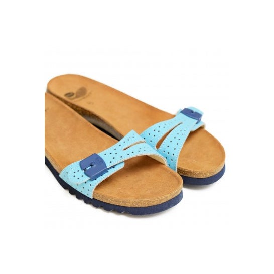 Scholl Tinile Fun Azul Claro Azul Marino Talla 40 1 Par