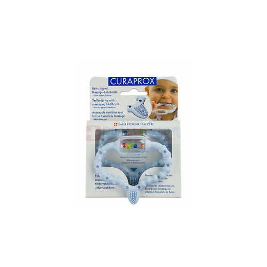 Curaprox Baby Anneau de Dentition Azul 1ud