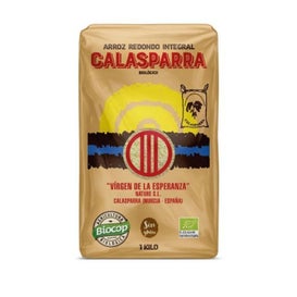 Calasparra Arroz Integral Redondo Bio Envase Plástico 1 Kg