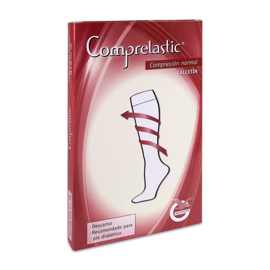 Calcetin Comp Normal Comprelastic Marino T - 2