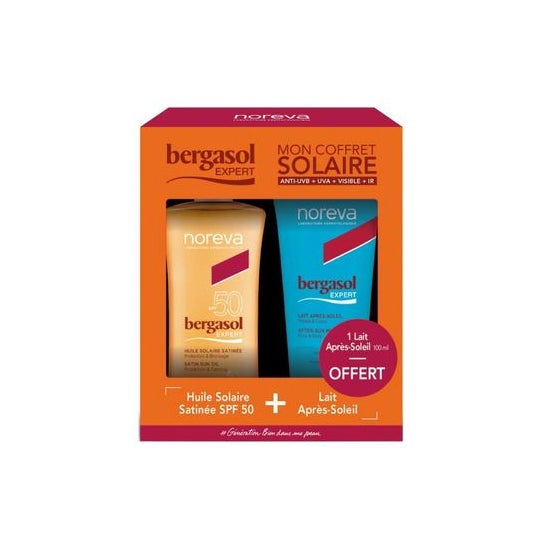 Noreva Bergasol Set Bruma Solar Refrescante SPF50 + Leche Aftersun