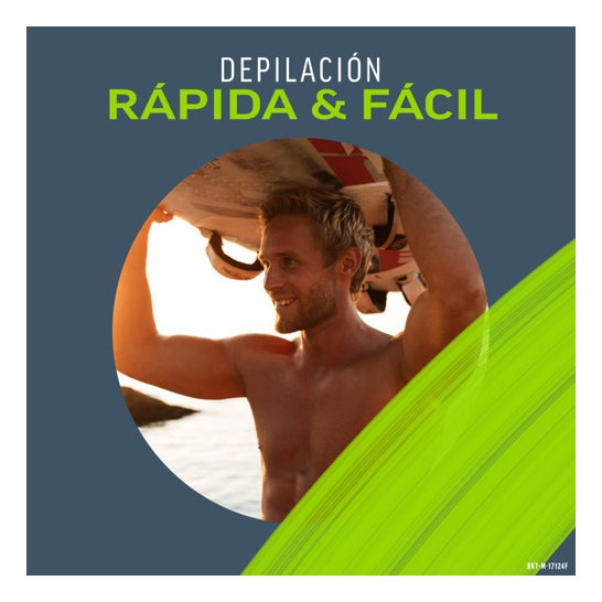 Veet Men Total Pro Kit Crema Depilatoria Zona Íntima
