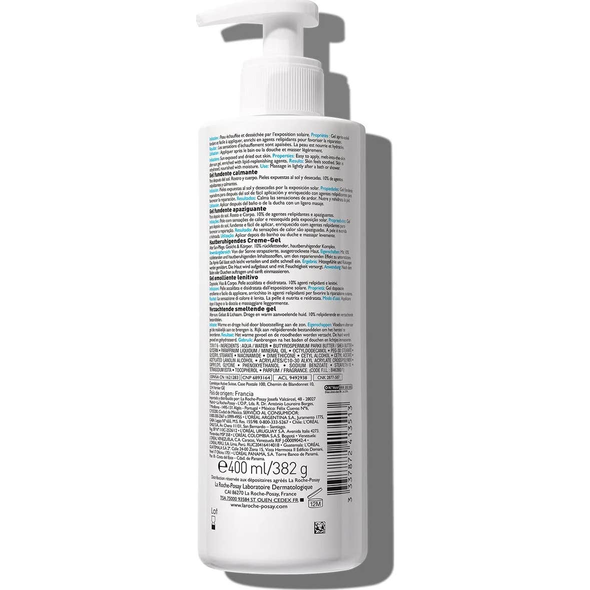 La Roche-Posay Posthelios Gel Fondant 400ml