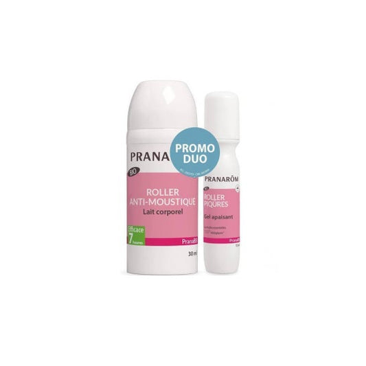 Pranarôm PranaBB Rollon Antimosquitos BIO 30ml + Roll-on Postpicaduras BIO 15ml