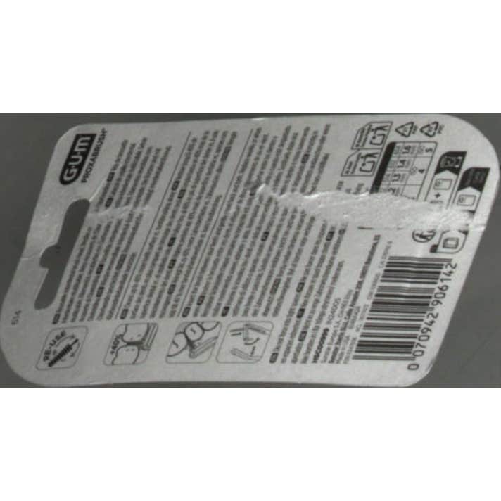 GUM® recambio 614 Proxabrush cónico 8uds