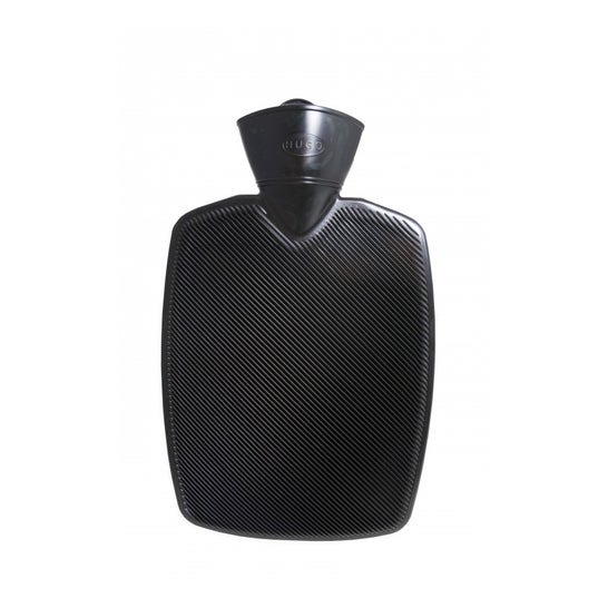 Hugo Frosch Bouillotte Rainurée Noir 1.8 l 1 ud