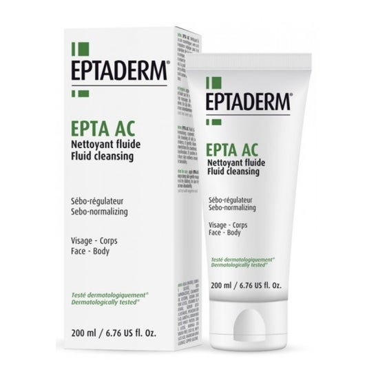 Epta Ac Limpiador Fluido Facial Corporal 200ml