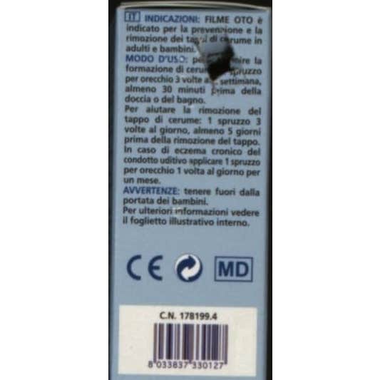 Filme Oto Spray Auricular para Detersión 1 20ml