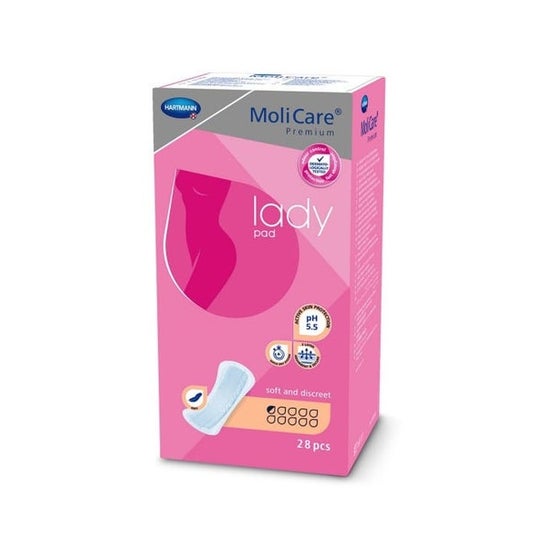 MoliCare Compresas Lady 1.5 Gotas 2x14uds
