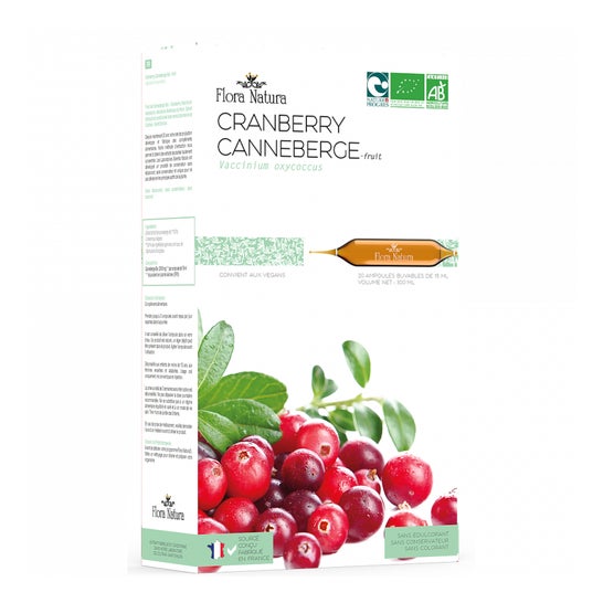 Flora Natura Arándano Rojo Bio 20x15 ml