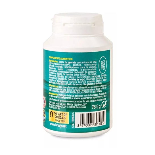 Brudy Dha 500 mg Triglicérido Antiox 90 caps