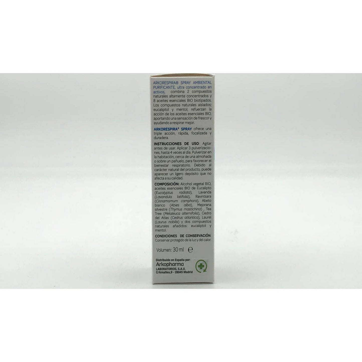 Arkopharma Arkorespira Spray Ambiental Purificante BIO 30ml