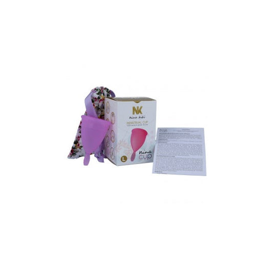 Nina Kiki Cup Copa Menstrual Talla L Lila 1ud