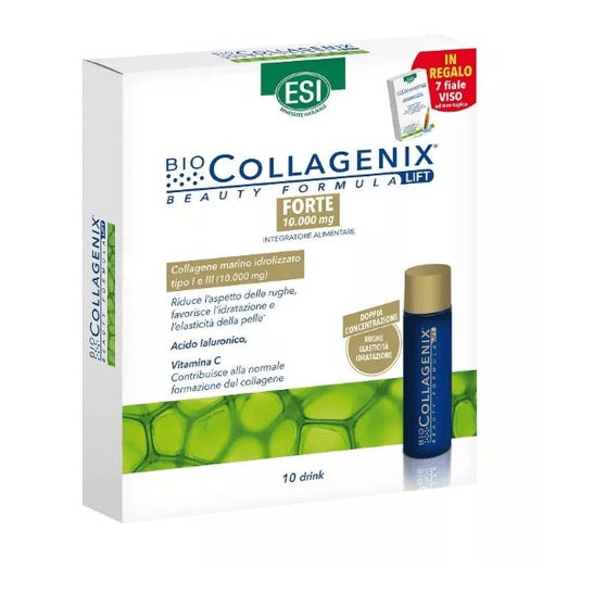 Esi Collagenix Forte Colágeno Marino Lift 10 + Ampollas Faciales