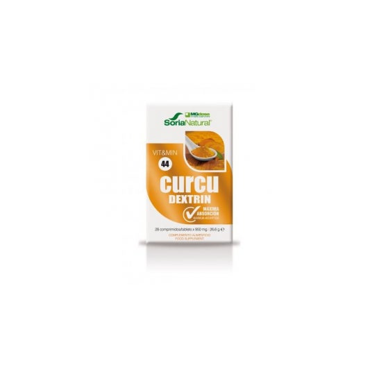 Soria Natural Vit&Min 44 Curcu Dextrin Mgdose 28 Comp.