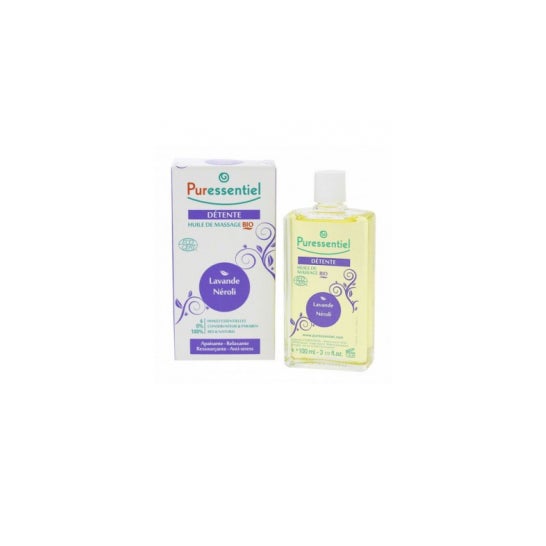 Puressentiel Aceite de Masaje Ecológico Relax Lavanda & Neroli 100 ml