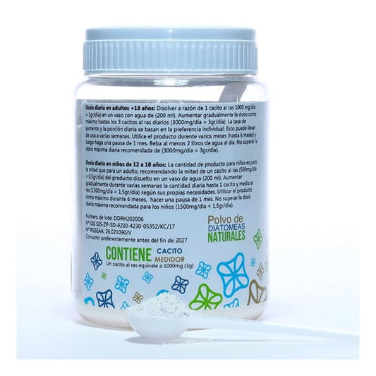 Diatomeas Silicio 100% Tierras de Diatomeas 150g
