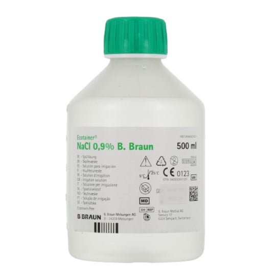 Braun Solución Por Irrigación Nacl 0,9 500 ml