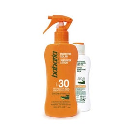 Babaria Kit Aloe Vera Spray Spf30 + After Sun 1 ud