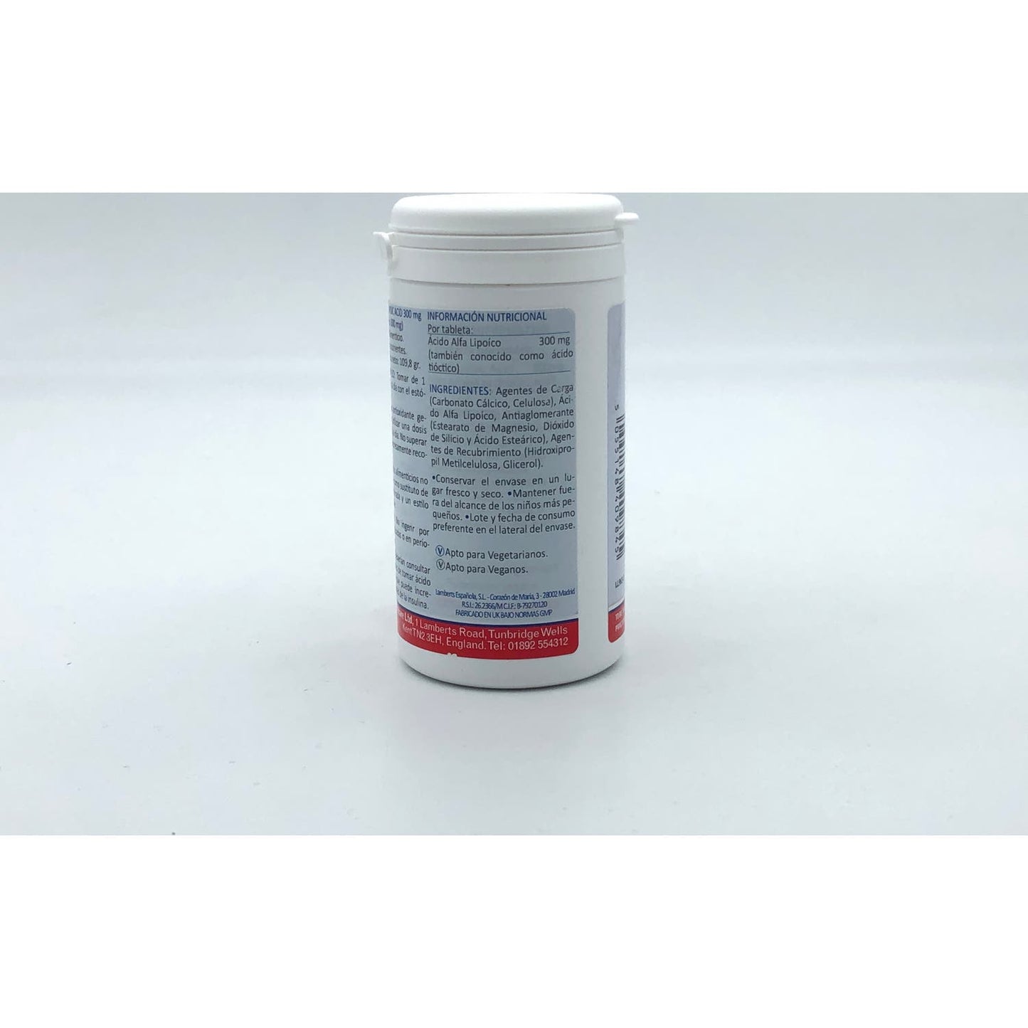 Lamberts Ácido Alfa Lipoico 300mg 90 Comp.