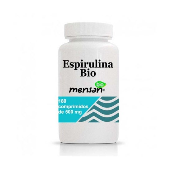 Mensan Espirulina Bio 500 mg 180 caps